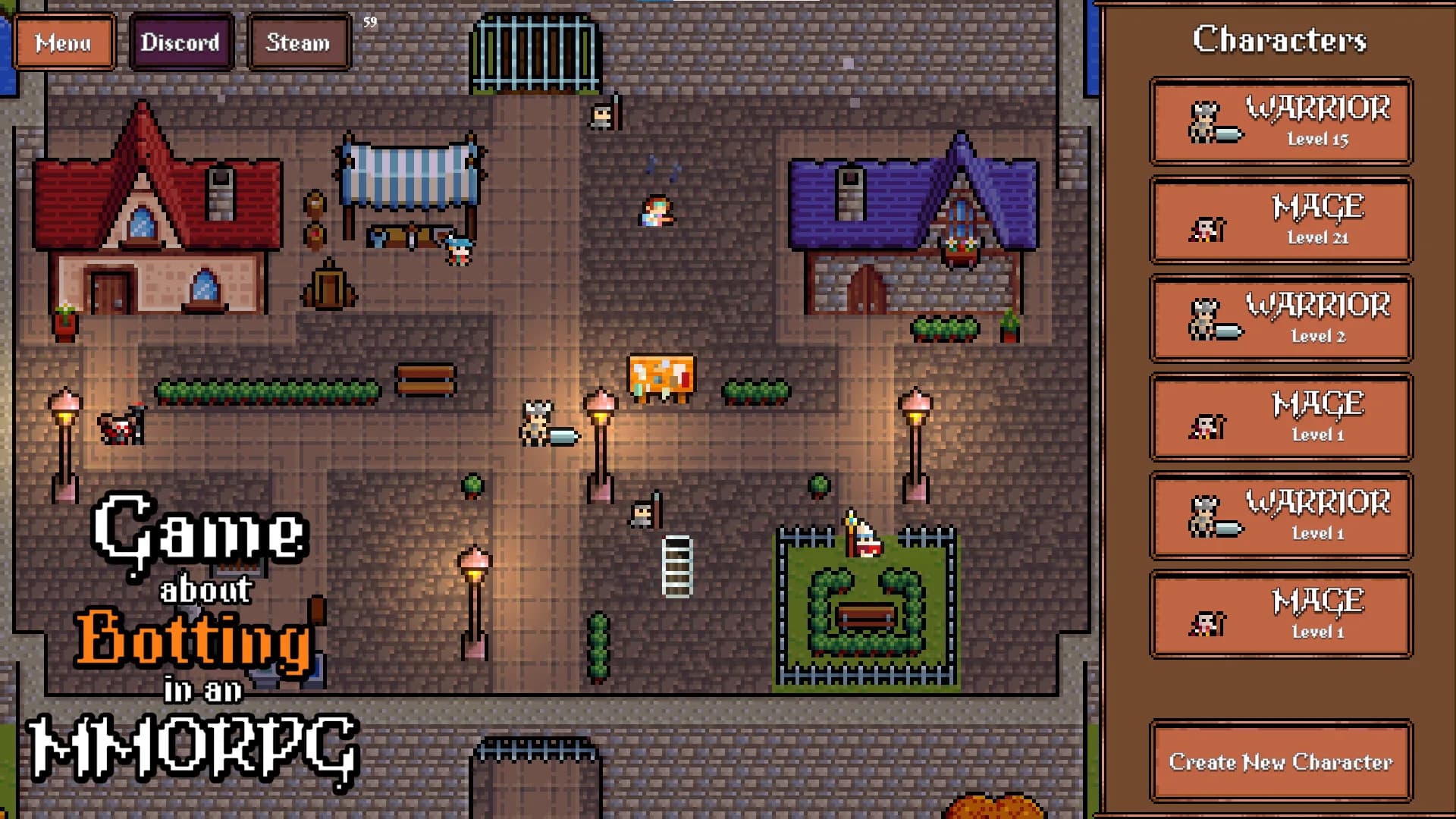 Game About Botting in an MMORPG görsel 2