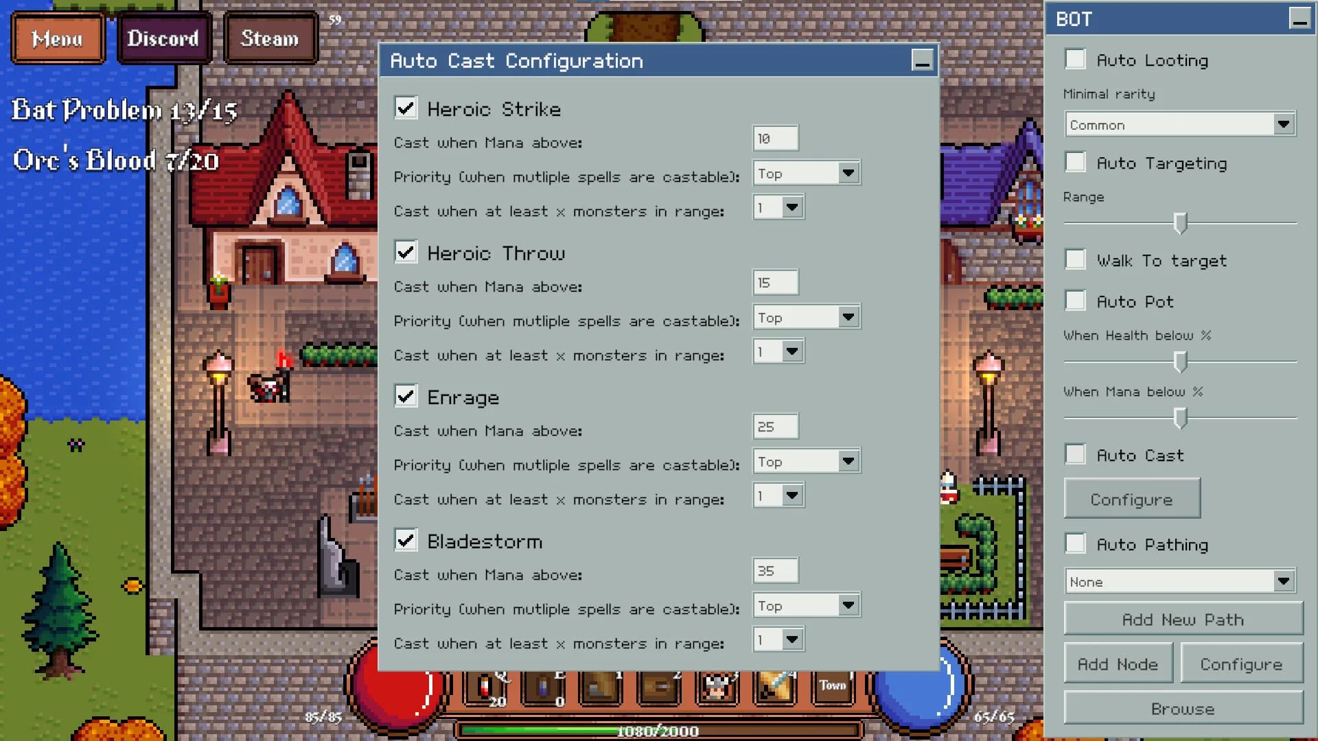 Game About Botting in an MMORPG görsel 4