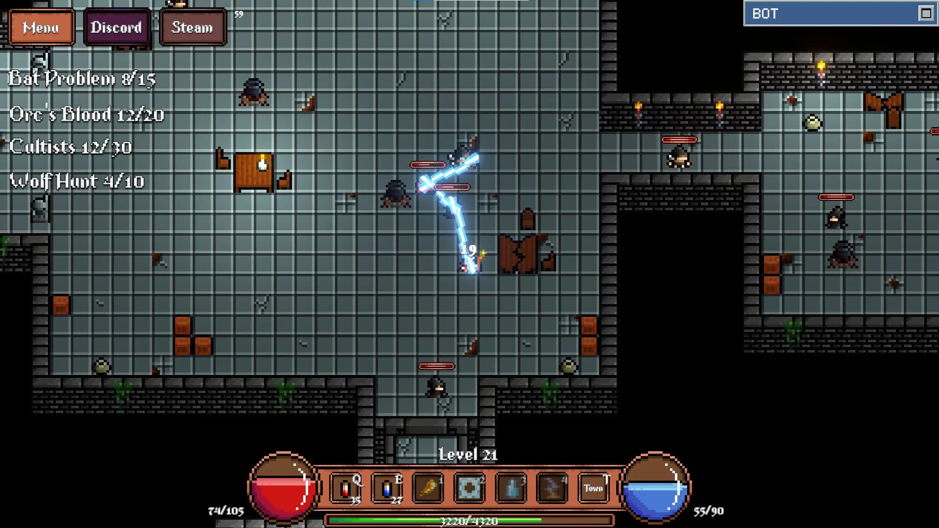 Game About Botting in an MMORPG görsel 5