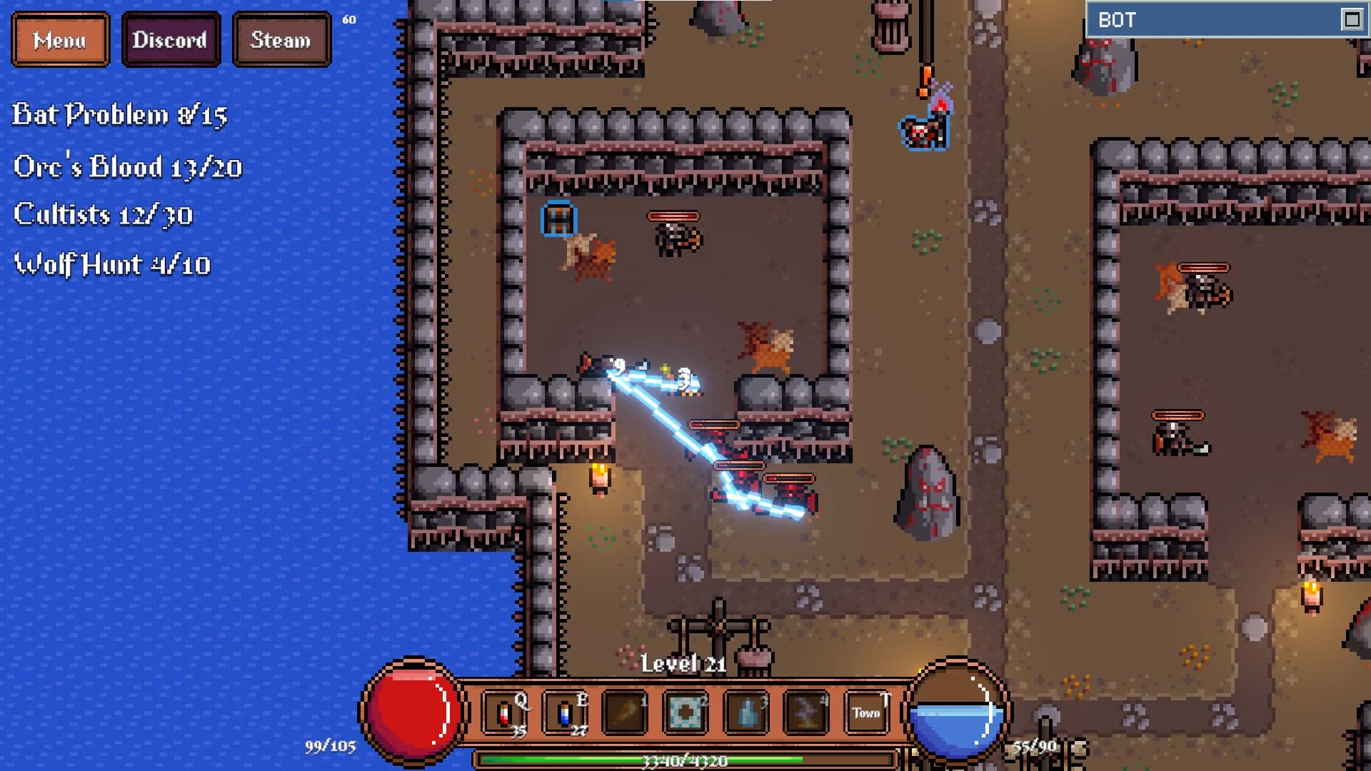 Game About Botting in an MMORPG görsel 11
