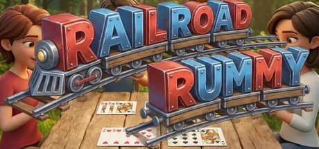 Railroad Rummy görsel 1