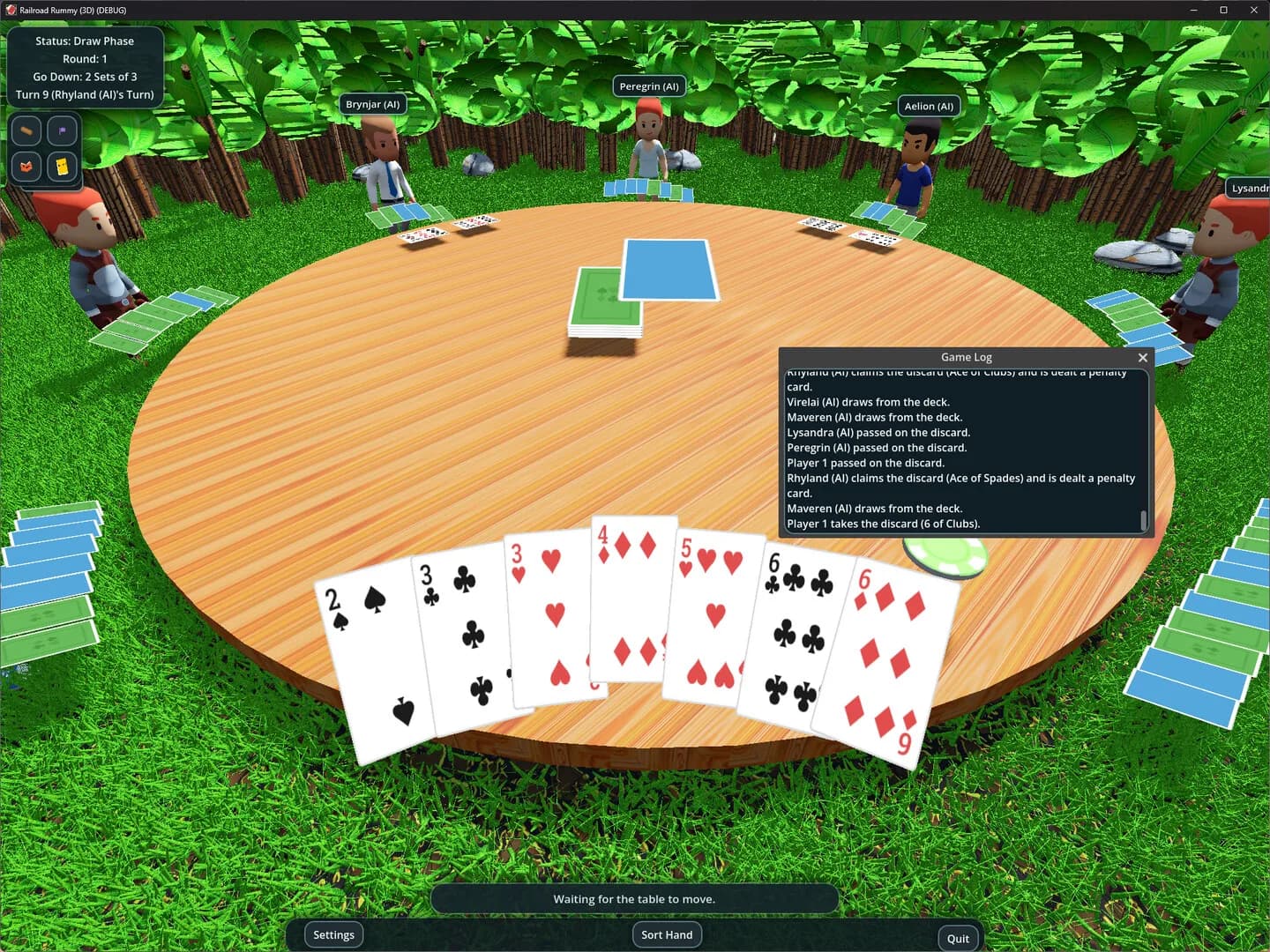 Railroad Rummy görsel 2