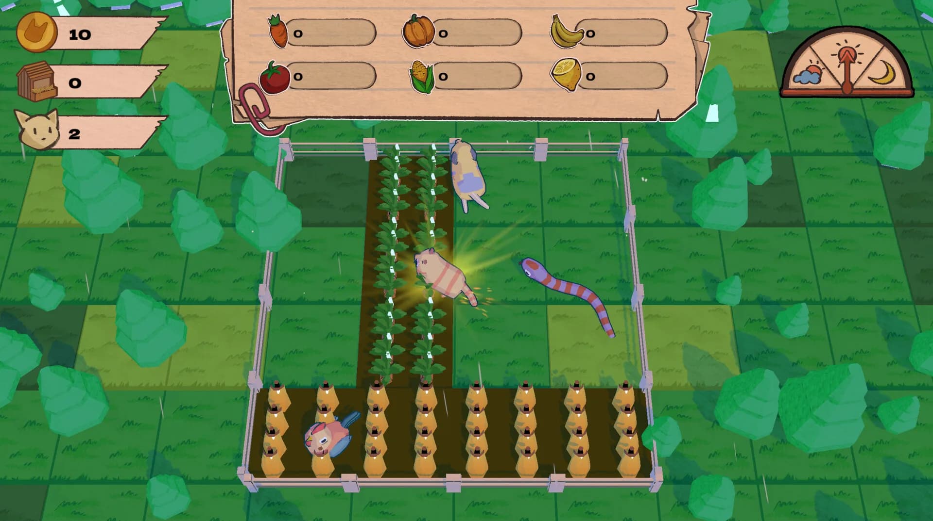 Crazy Farm: Roguelike Idle Building Game görsel 7