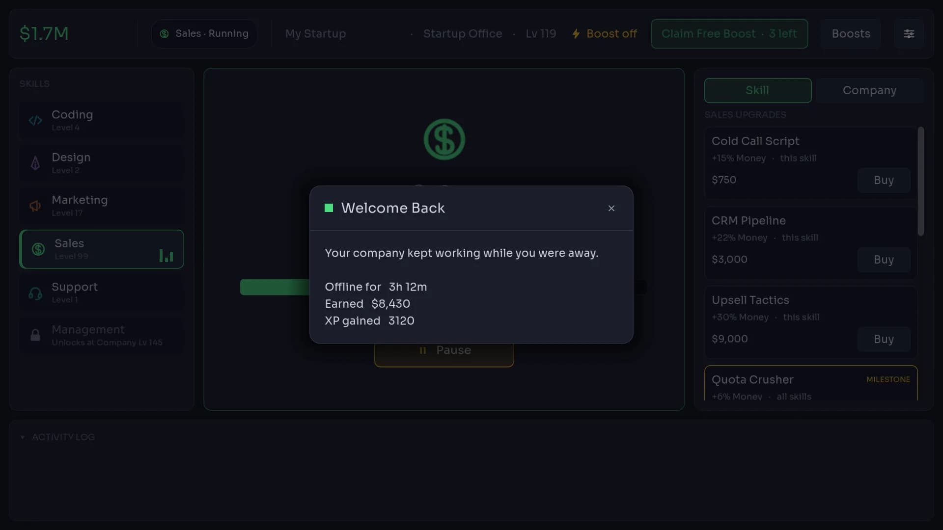 Idle Startup görsel 5