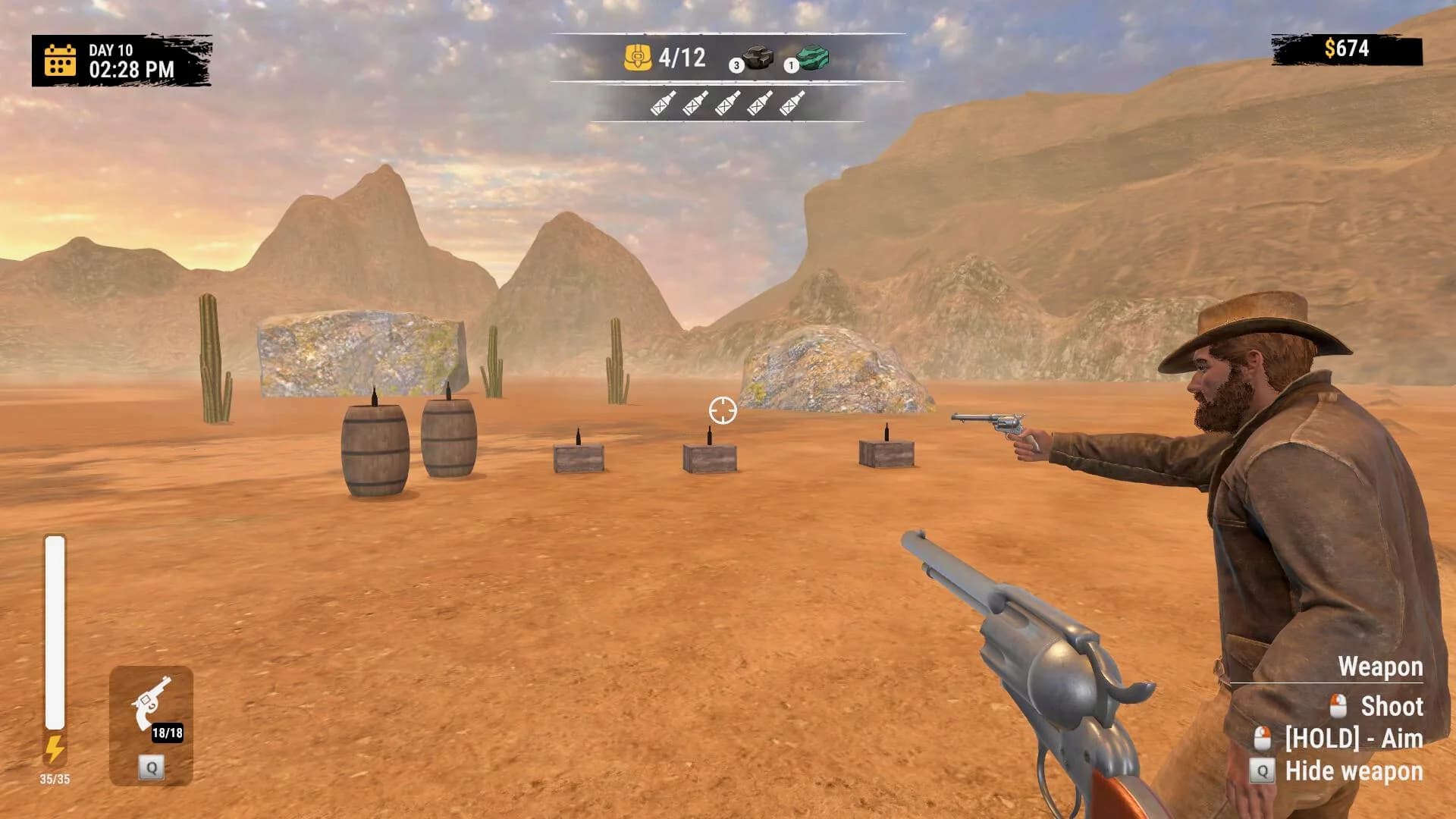Wild West Miner Simulator: First Gun görsel 6
