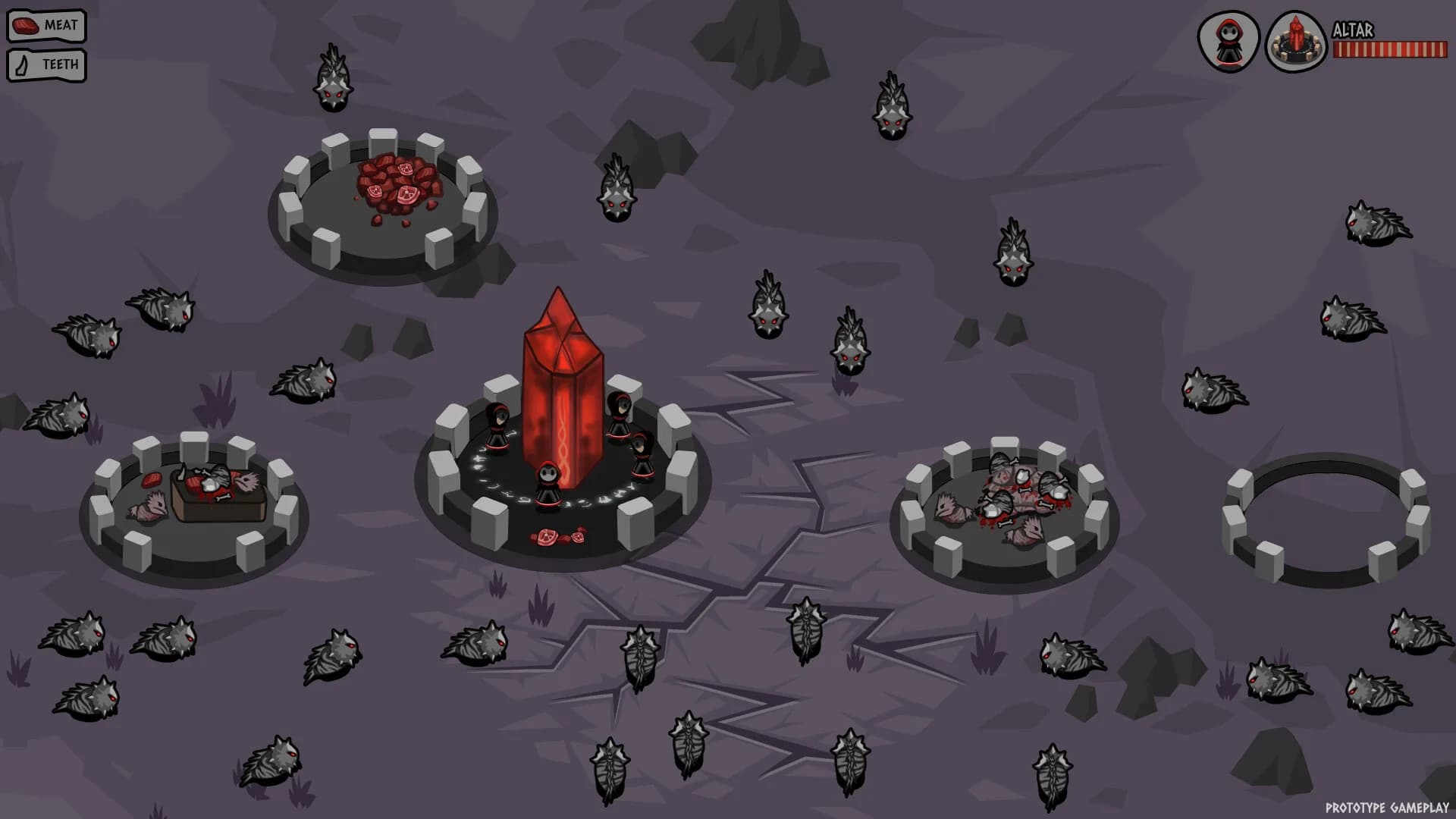 Altarnode: Roguelite Cult Colony görsel 2
