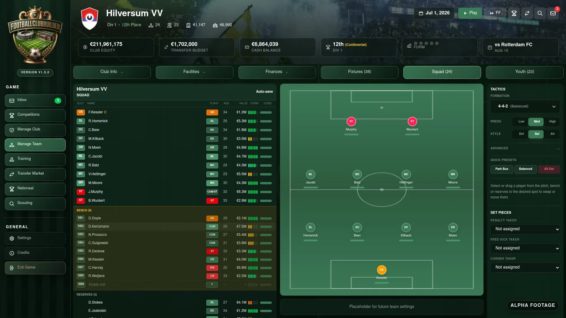 Football Club Builder görsel 5