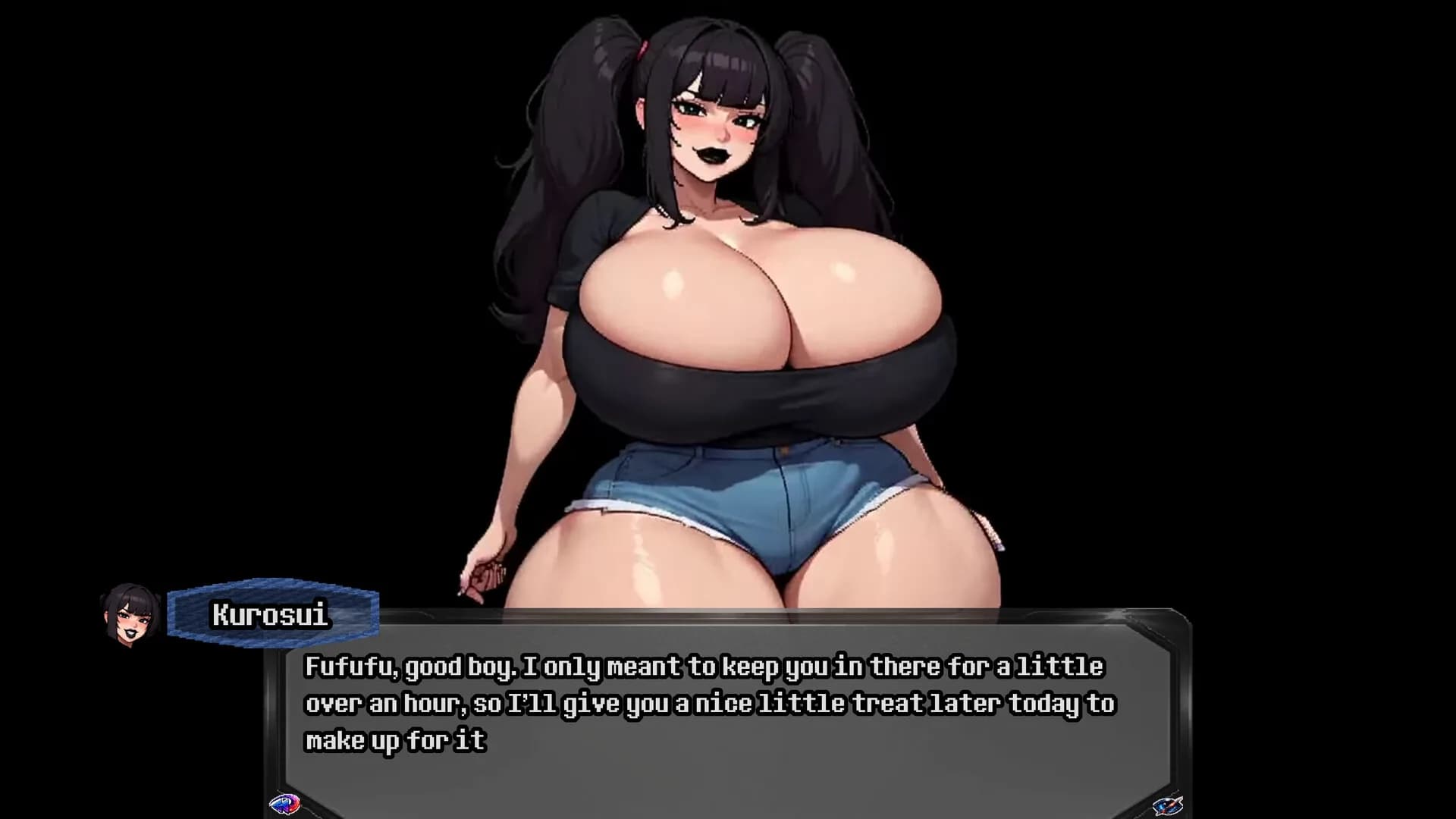 Help! My Giant Goth Girlfriend Is Insane görsel 3