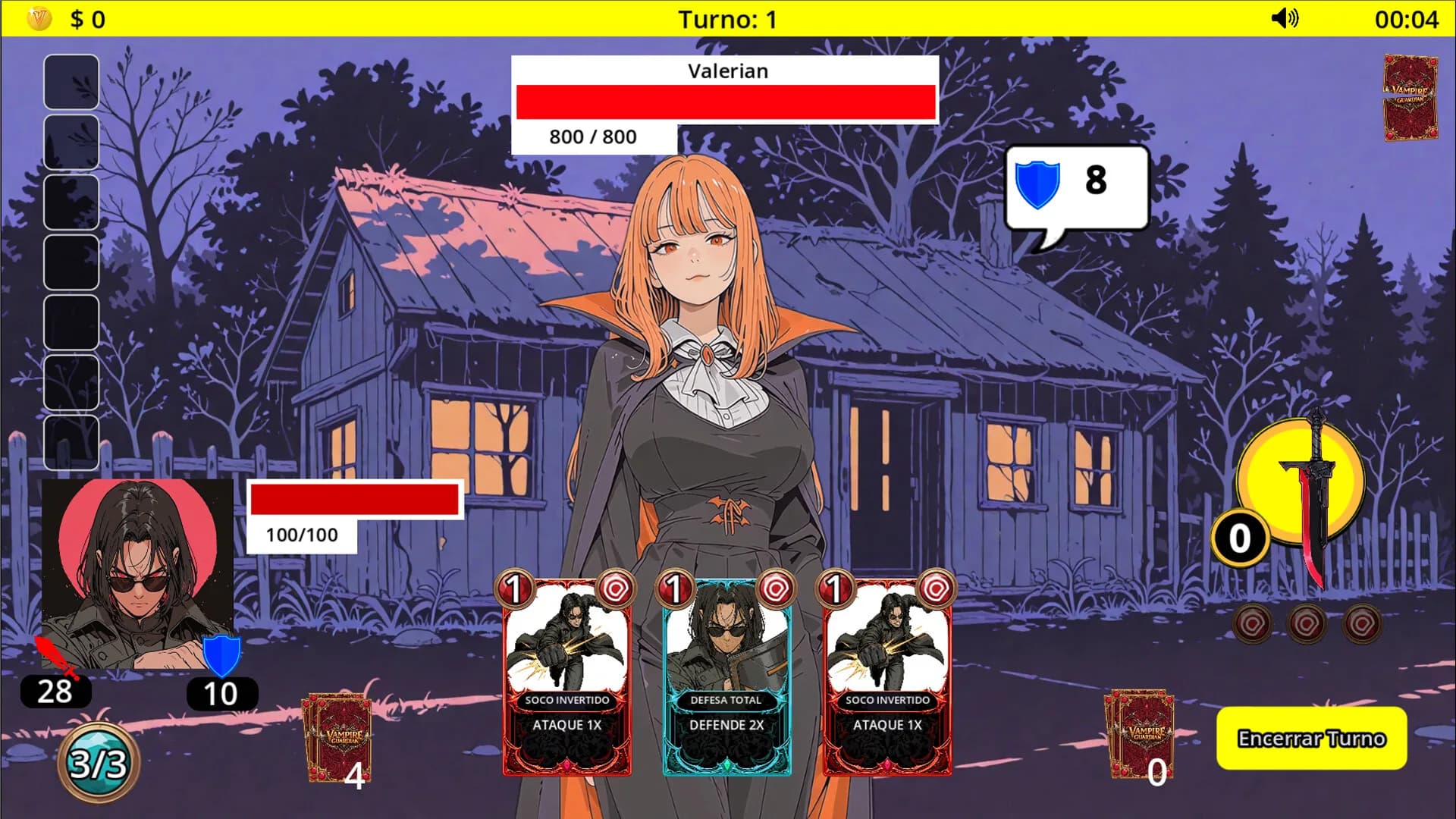 Vampire Guardian - Card Game görsel 2
