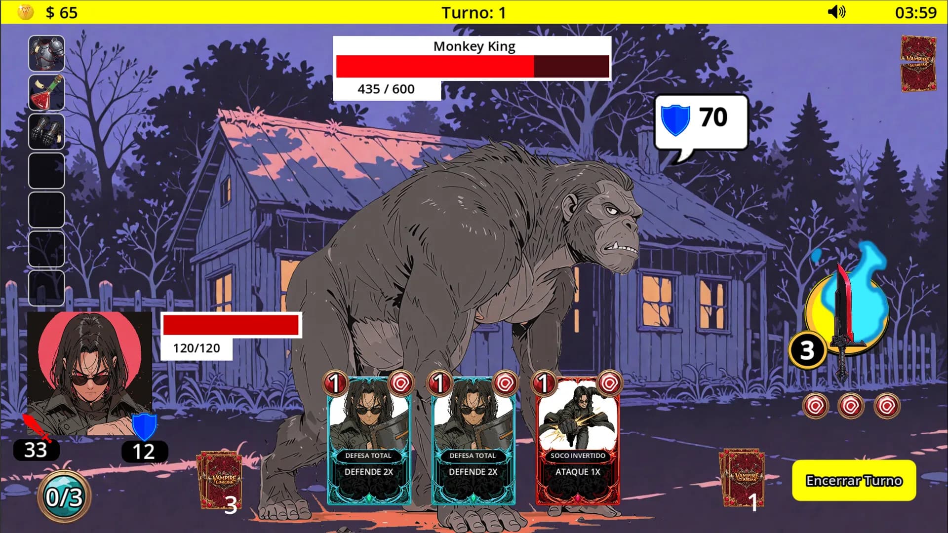 Vampire Guardian - Card Game görsel 5