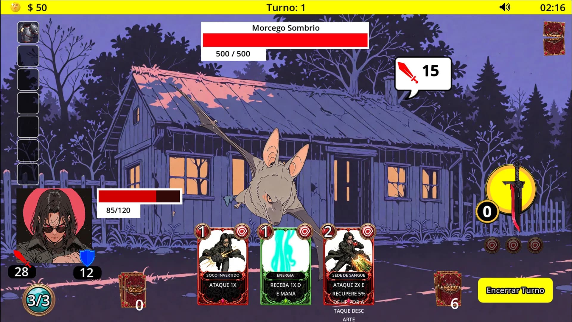 Vampire Guardian - Card Game görsel 7