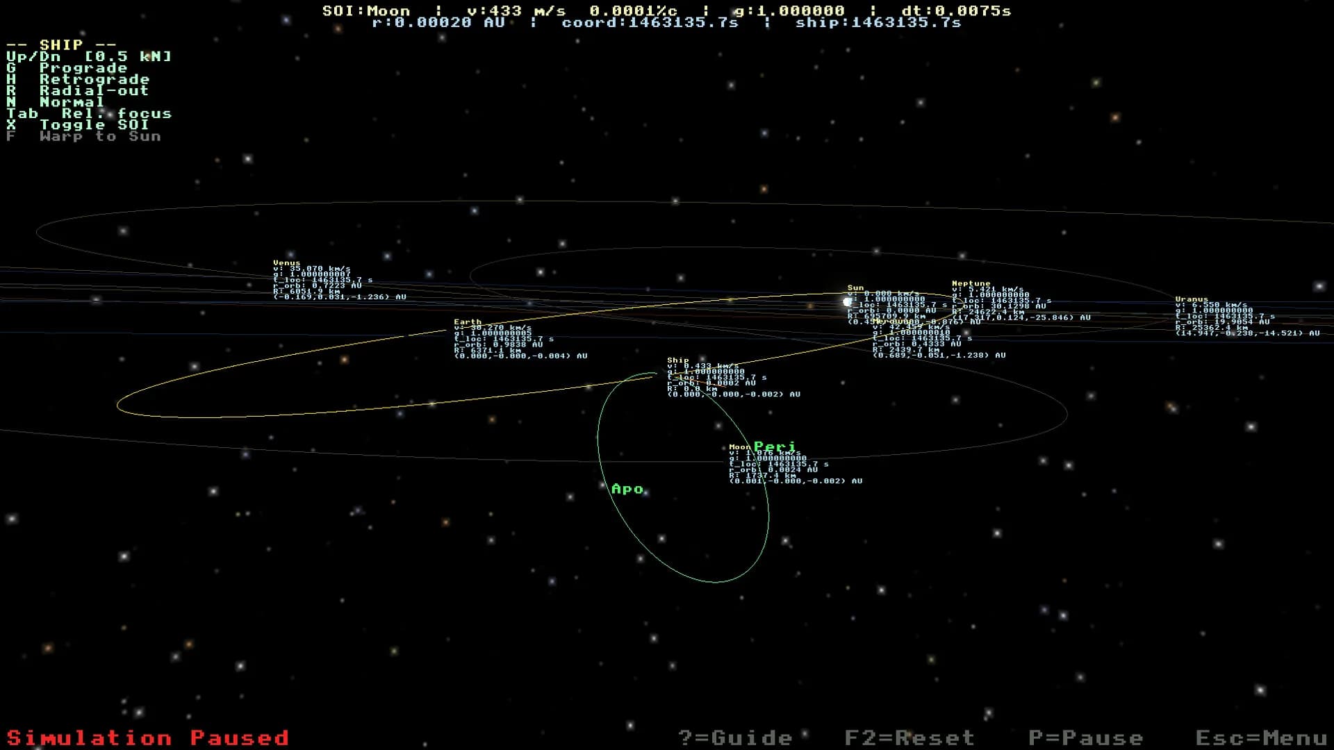 Orbital Physics Simulator görsel 2