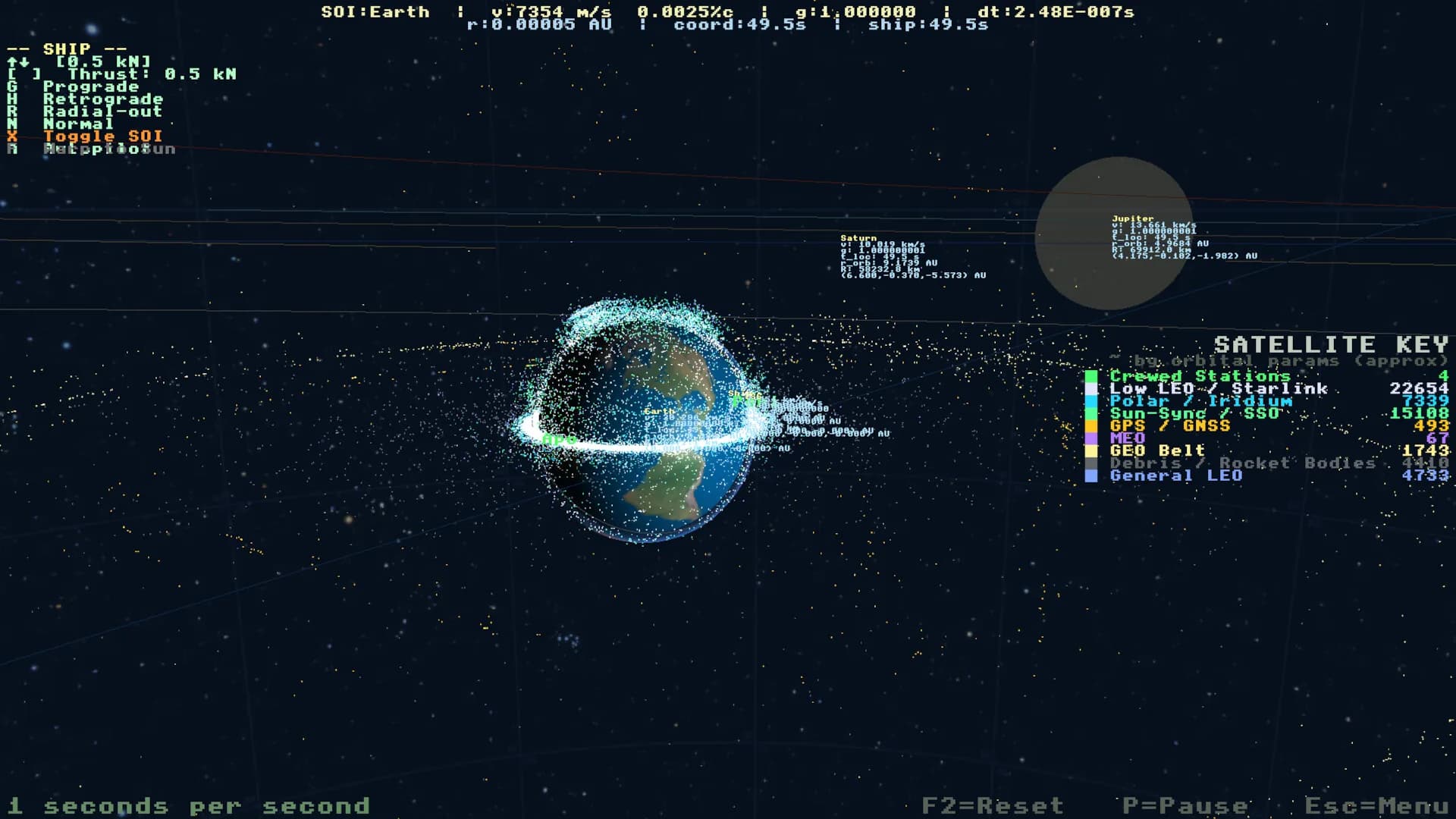 Orbital Physics Simulator görsel 3