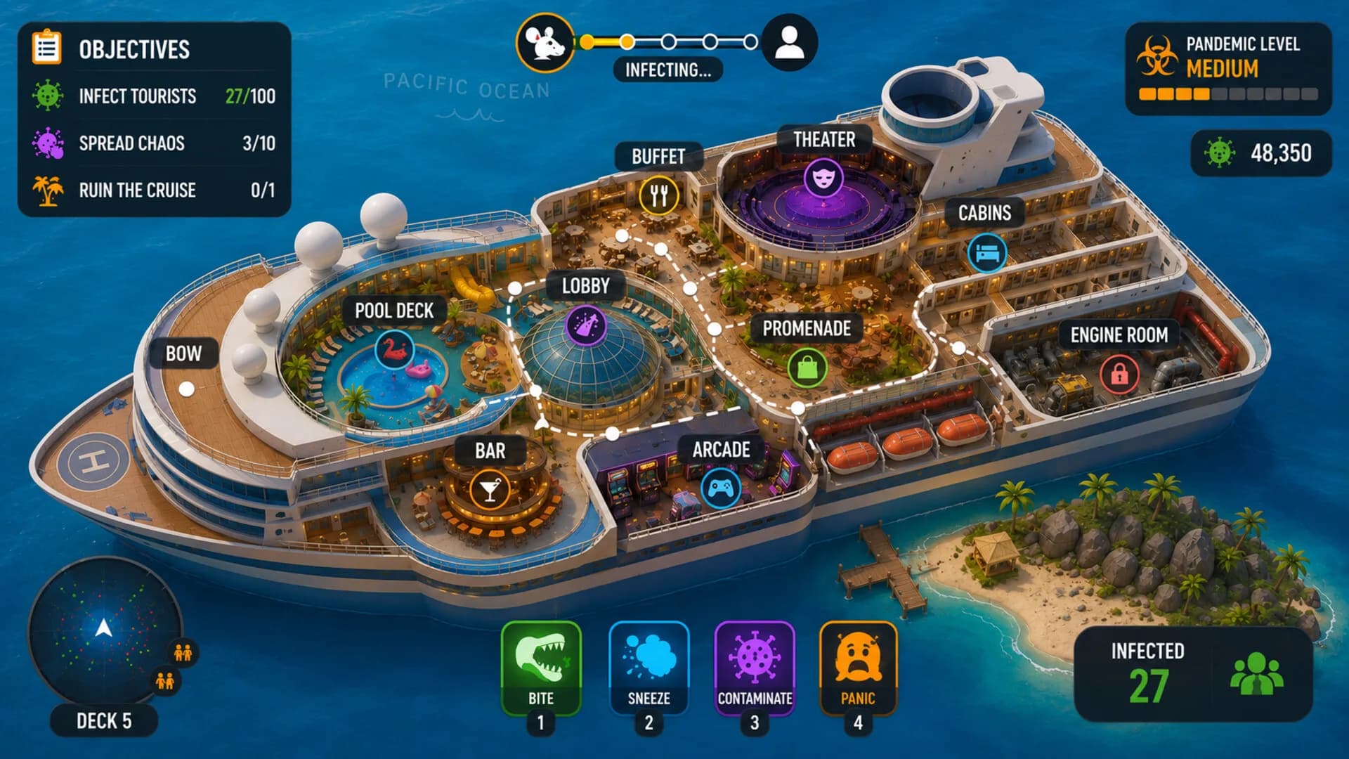 Cruise Hantavirus Simulator görsel 3