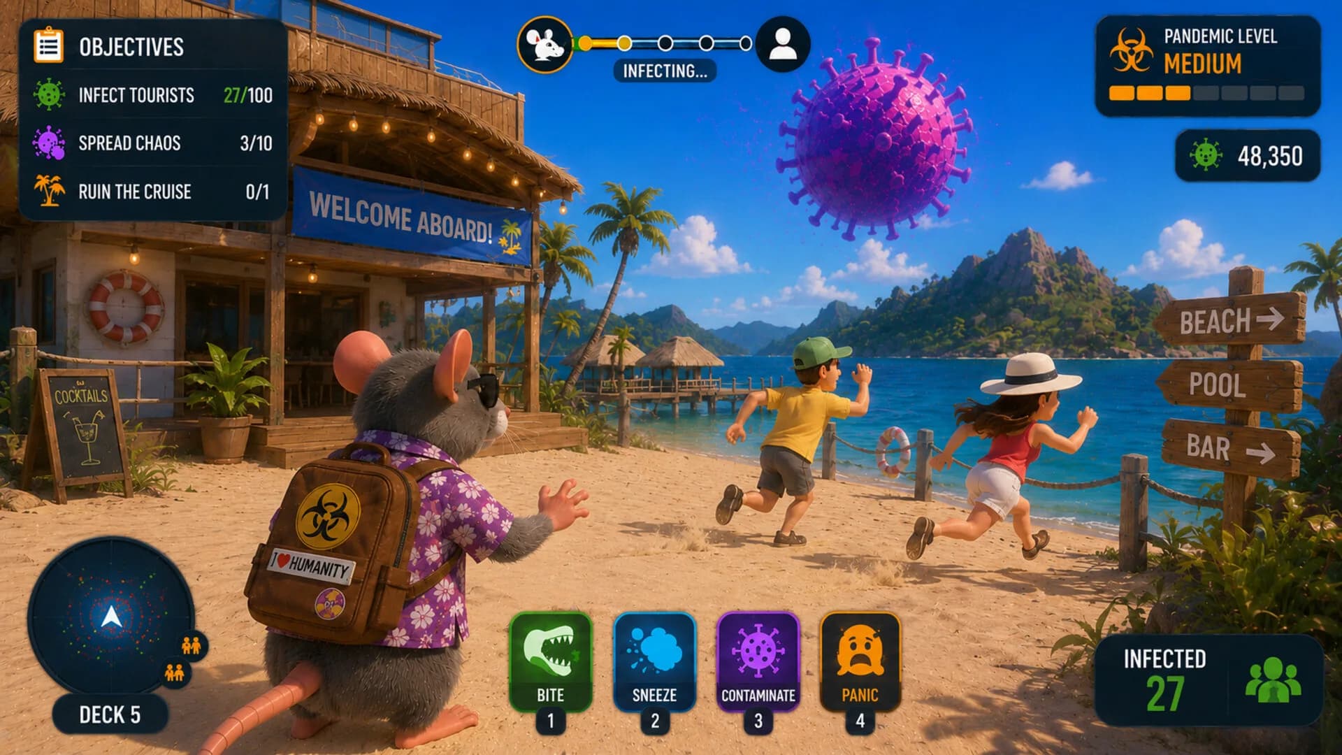 Cruise Hantavirus Simulator görsel 6