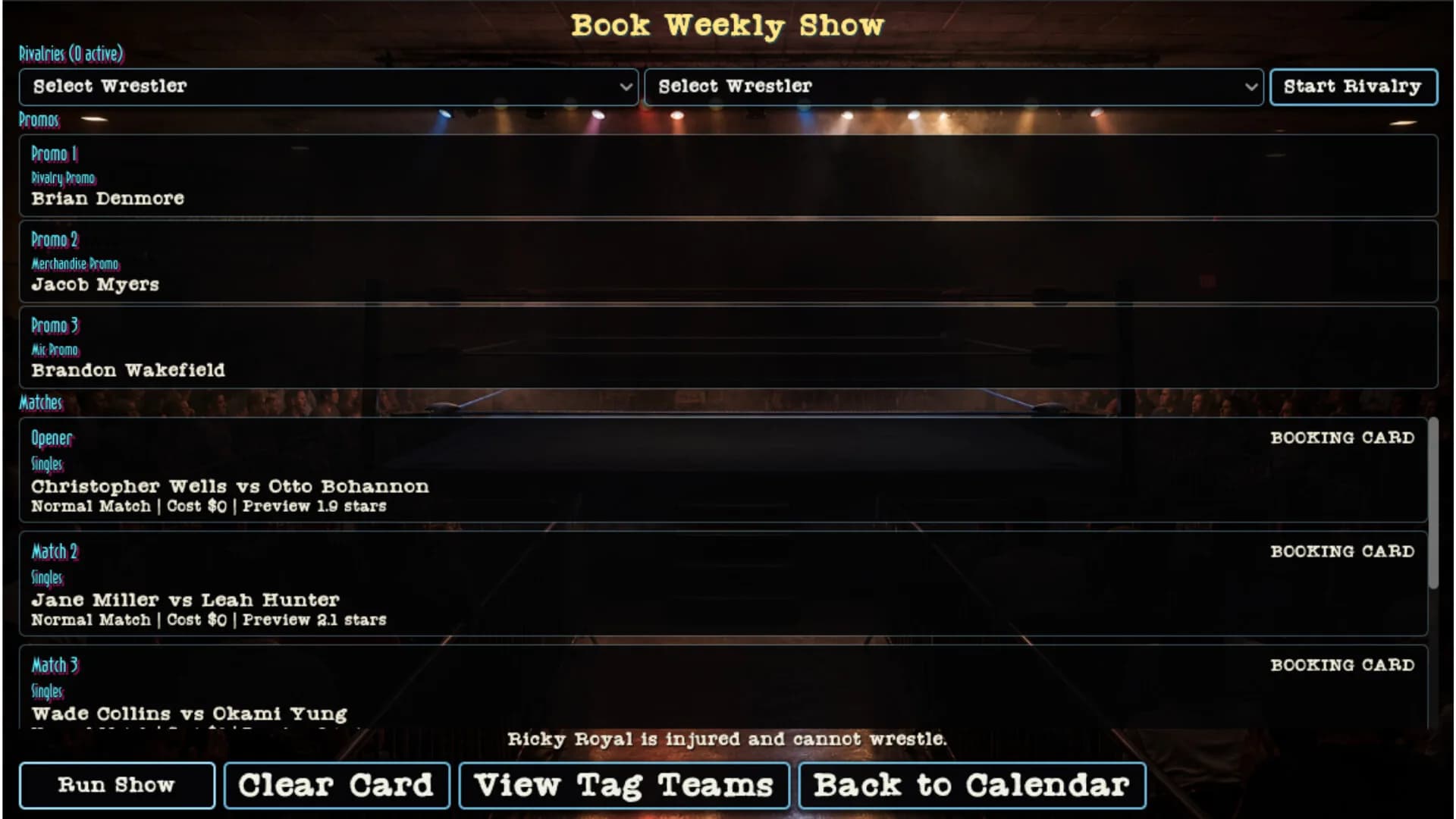 Territory Titans: Booking Wars görsel 10