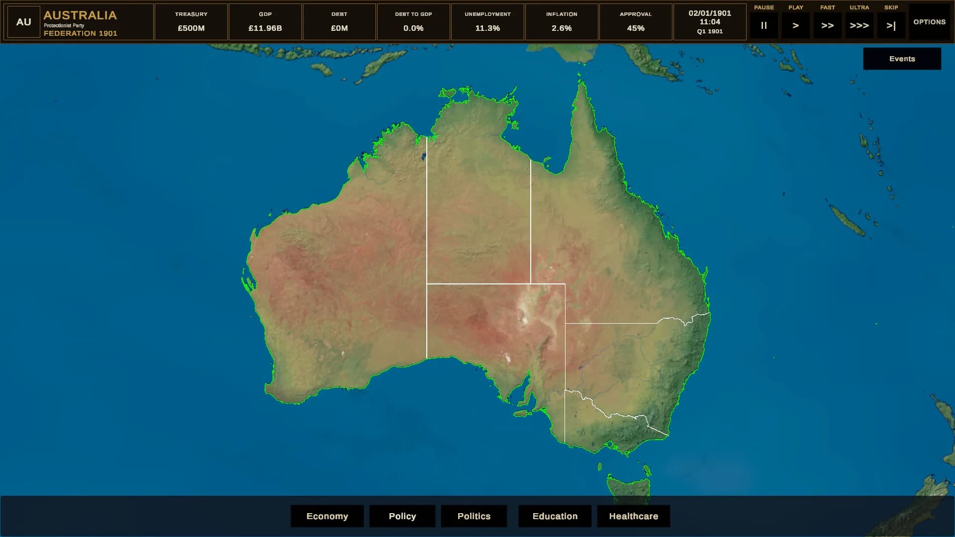 Australia: Federation 1901 görsel 2