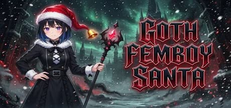 Goth Femboy Santa görsel 1