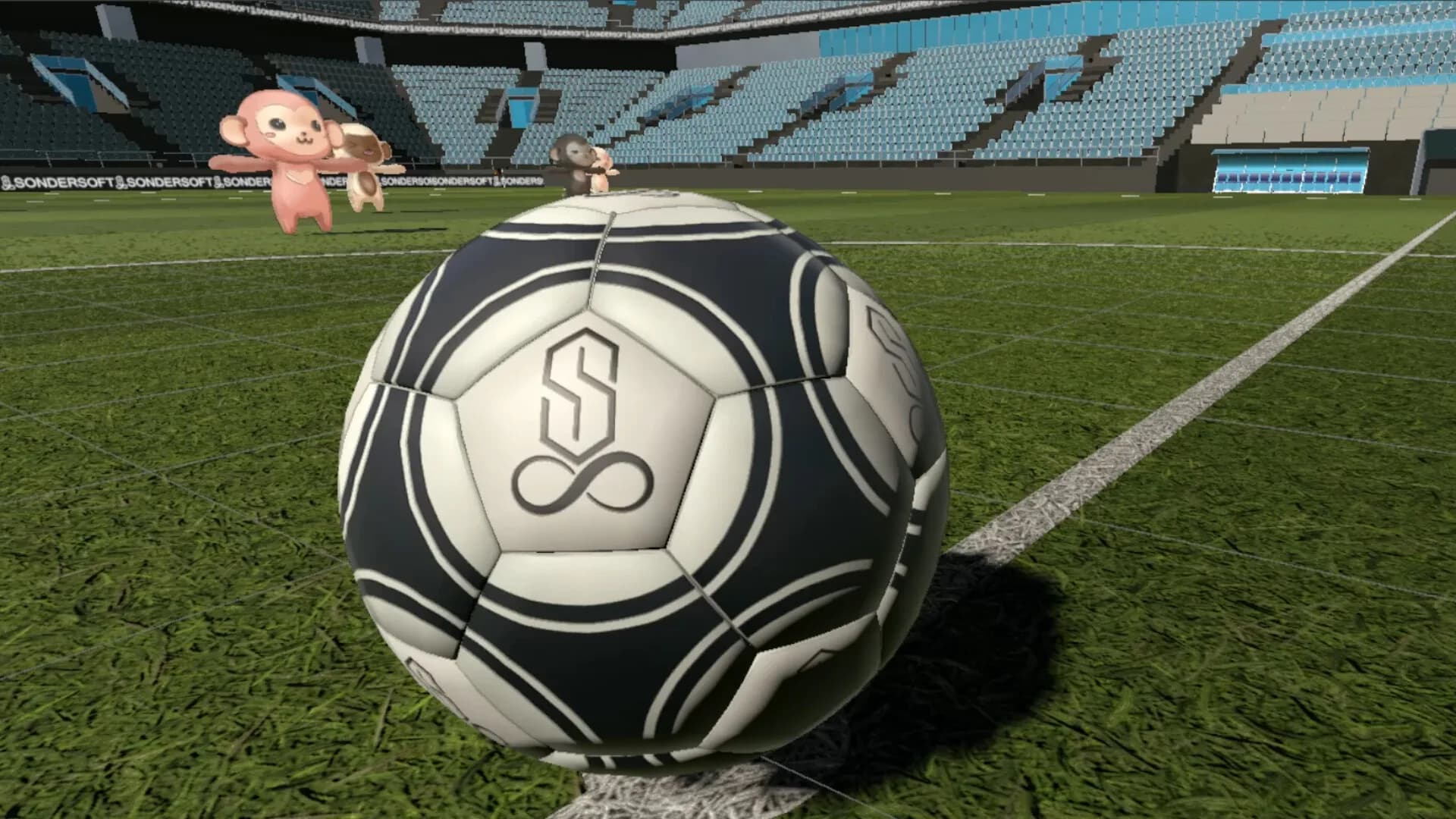 SonderSoft Soccer: Monkeys VS Robots! görsel 3