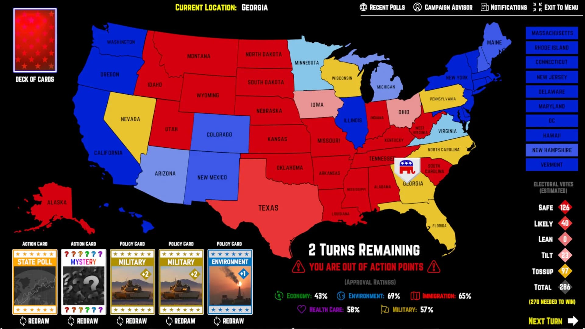 2026 U.S. Election Simulator görsel 10