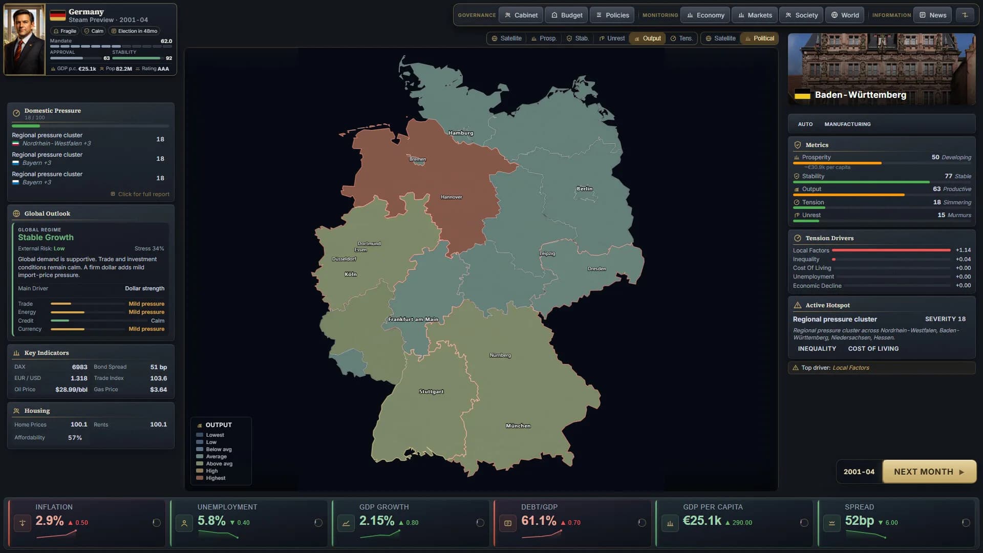 Wealth of Nations: Economic Strategy görsel 2