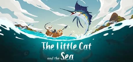 The Little Cat and the Sea görsel 1
