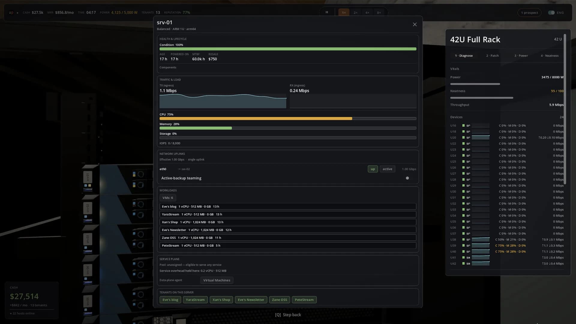 Uptime: A Cloud Provider Sim görsel 7