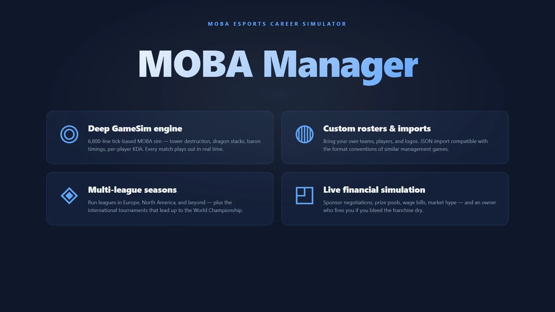 MOBA Manager görsel 2