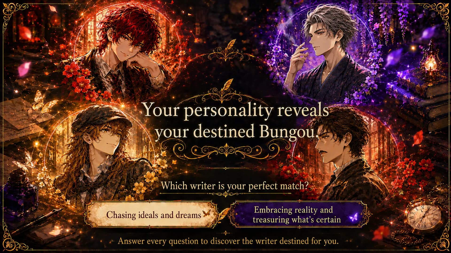 Bungou Catharsis 文豪カタルシス görsel 3