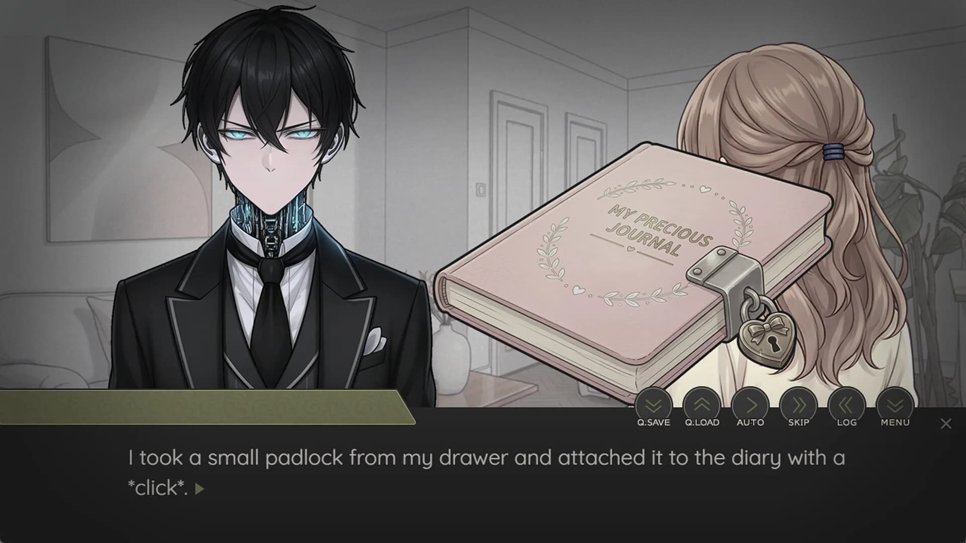 My AI read my diary - Dating Sim görsel 2