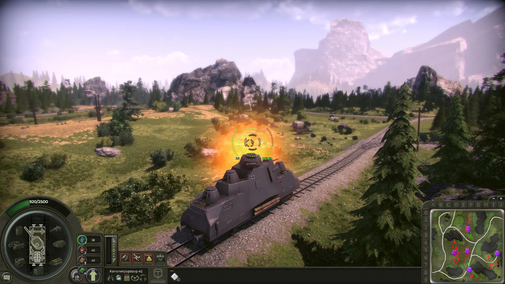 Armored Train Warfare görsel 3