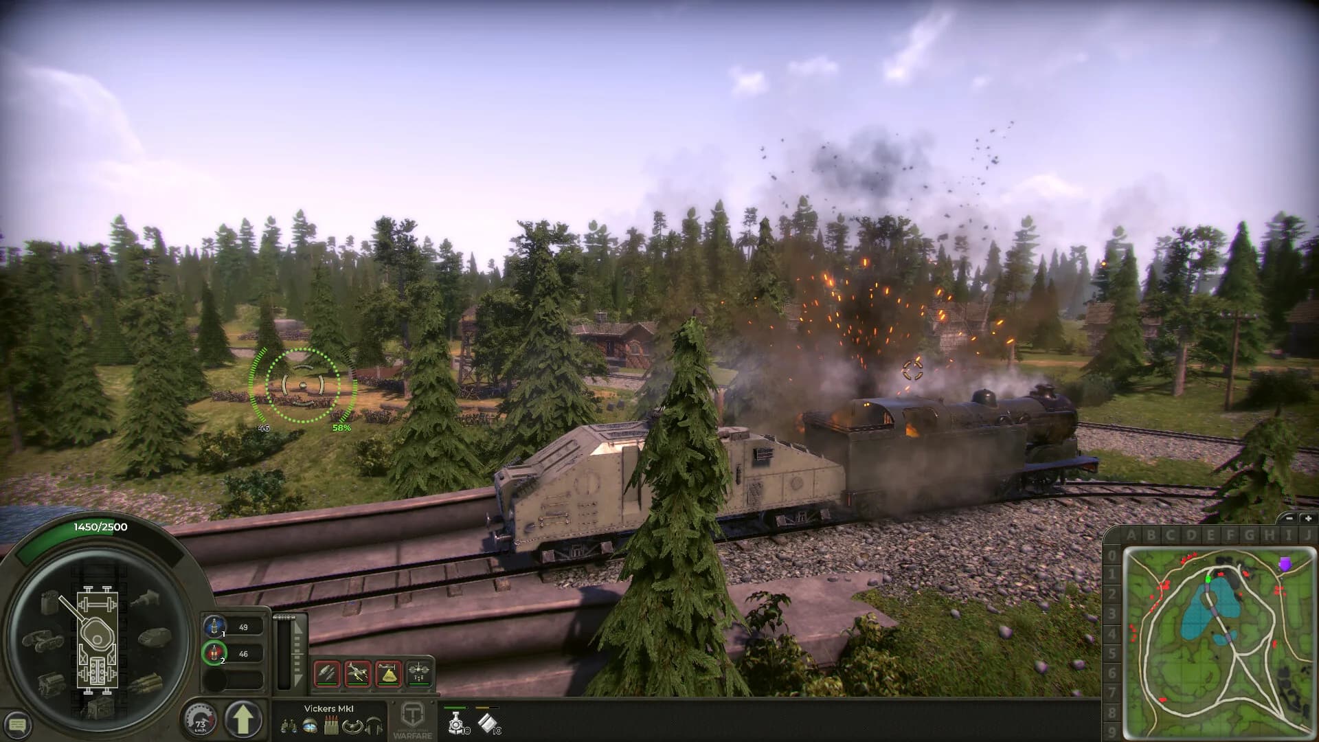 Armored Train Warfare görsel 12