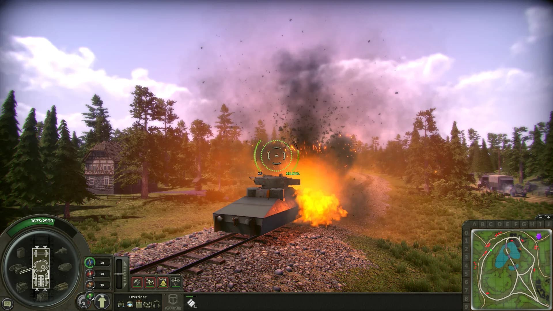 Armored Train Warfare görsel 4