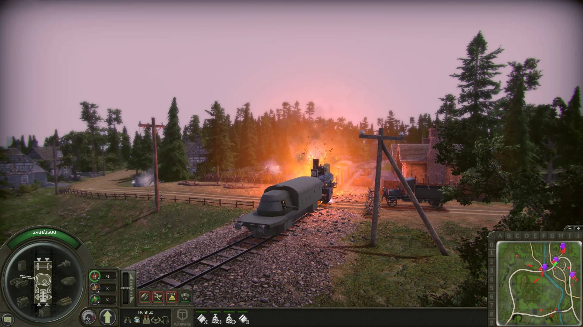 Armored Train Warfare görsel 7