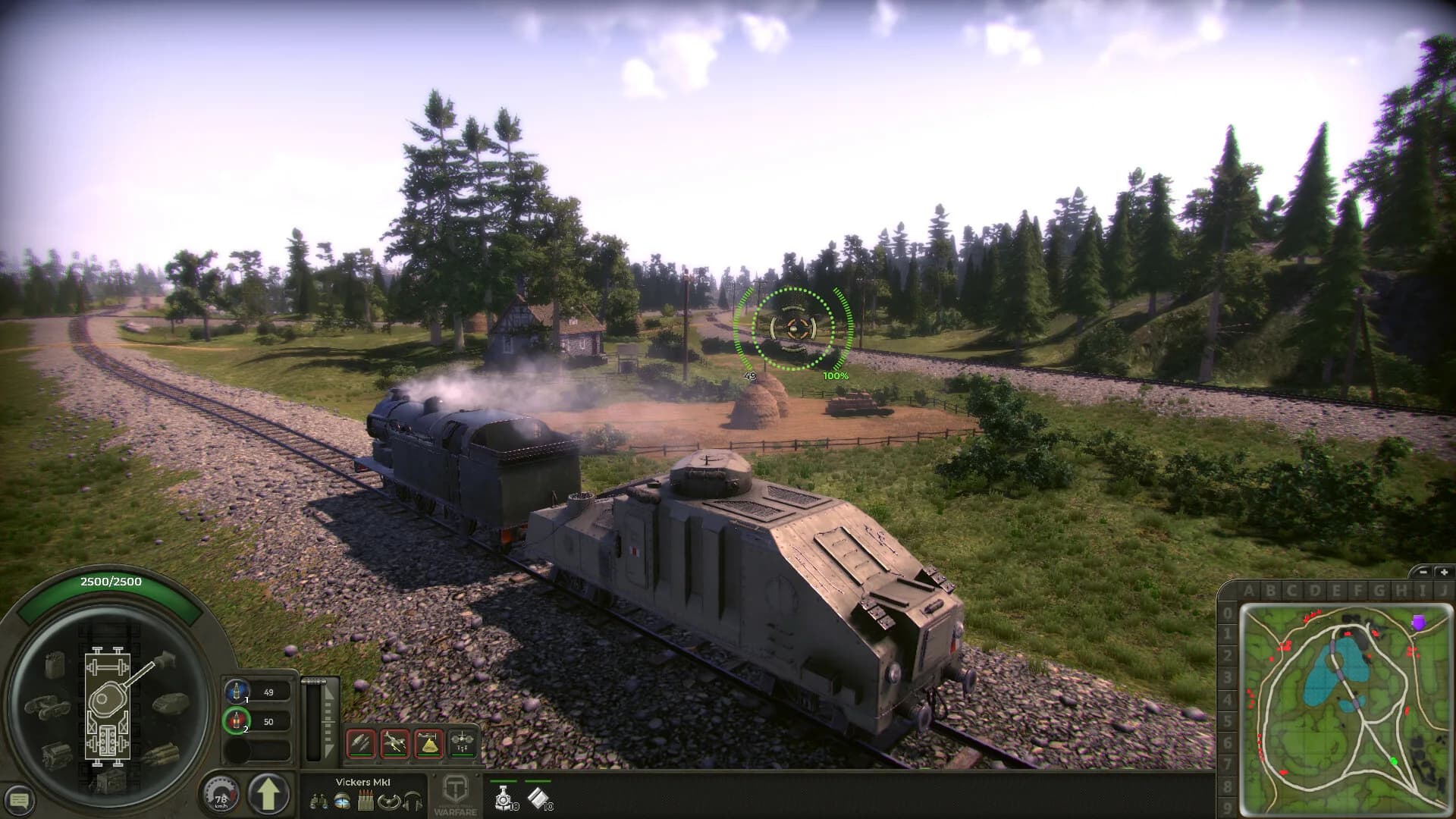 Armored Train Warfare görsel 8