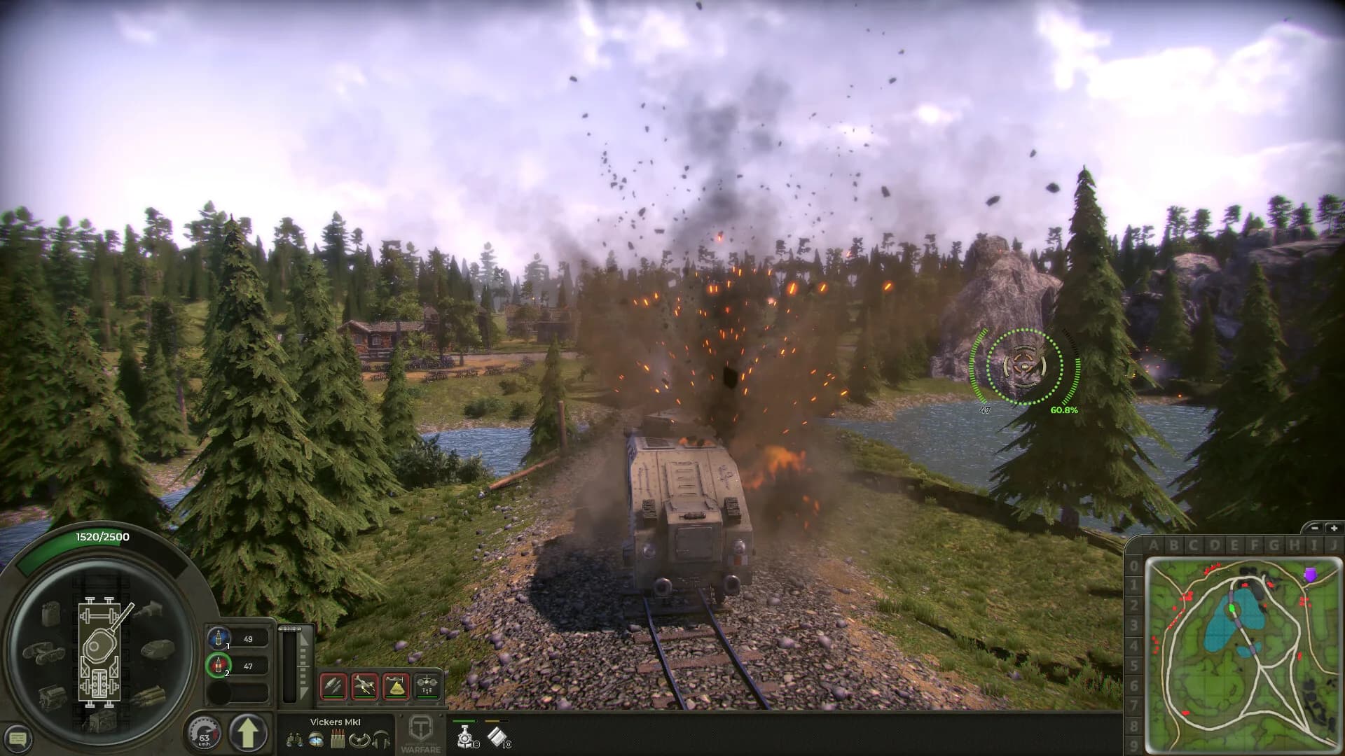 Armored Train Warfare görsel 9