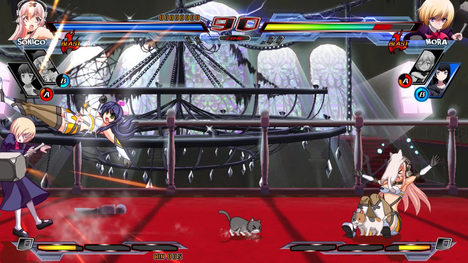 Nitroplus Blasterz: Heroines Infinite Duel görsel 18