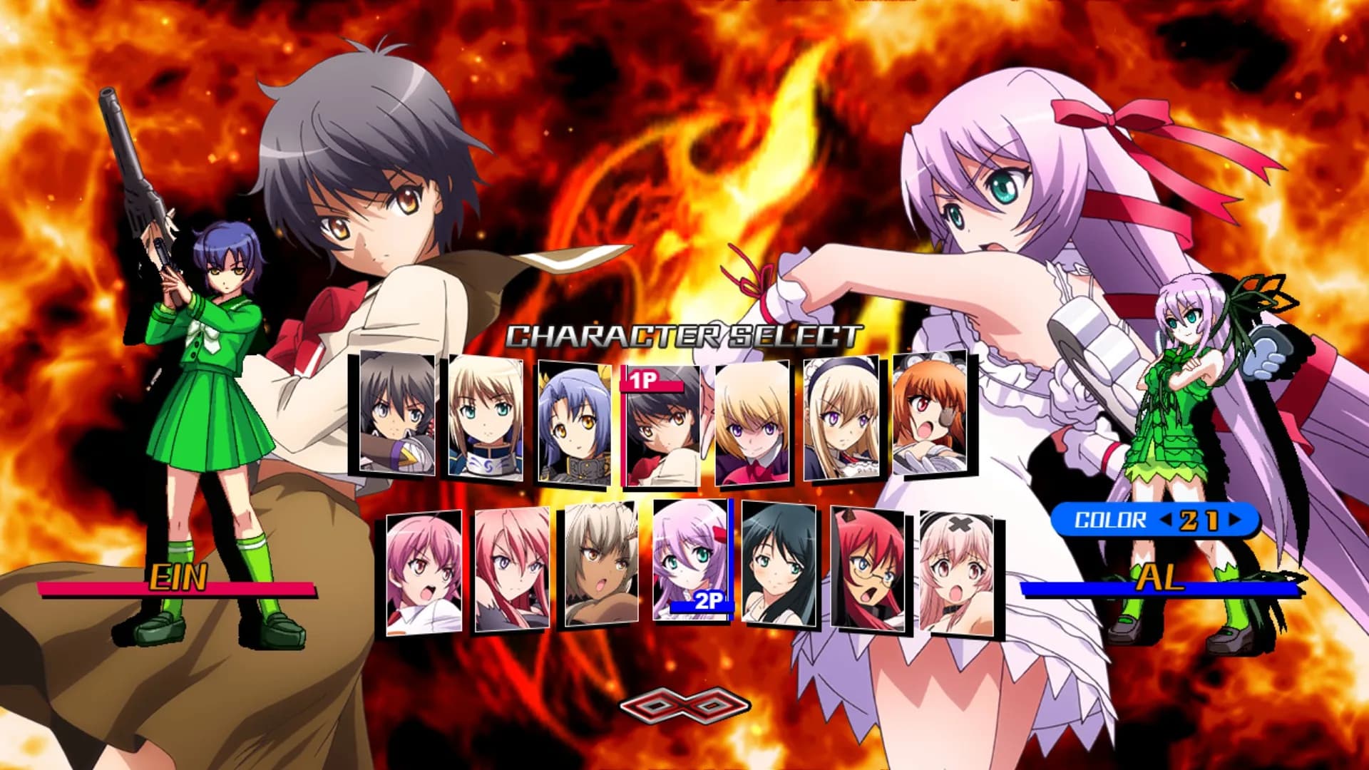 Nitroplus Blasterz: Heroines Infinite Duel görsel 8