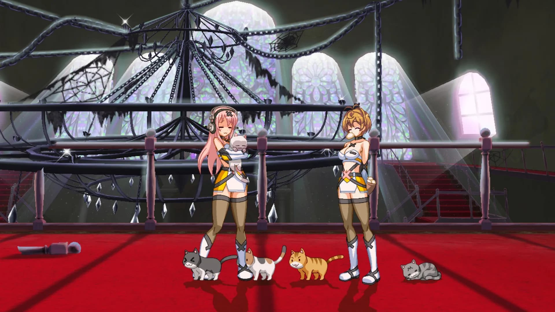 Nitroplus Blasterz: Heroines Infinite Duel görsel 10