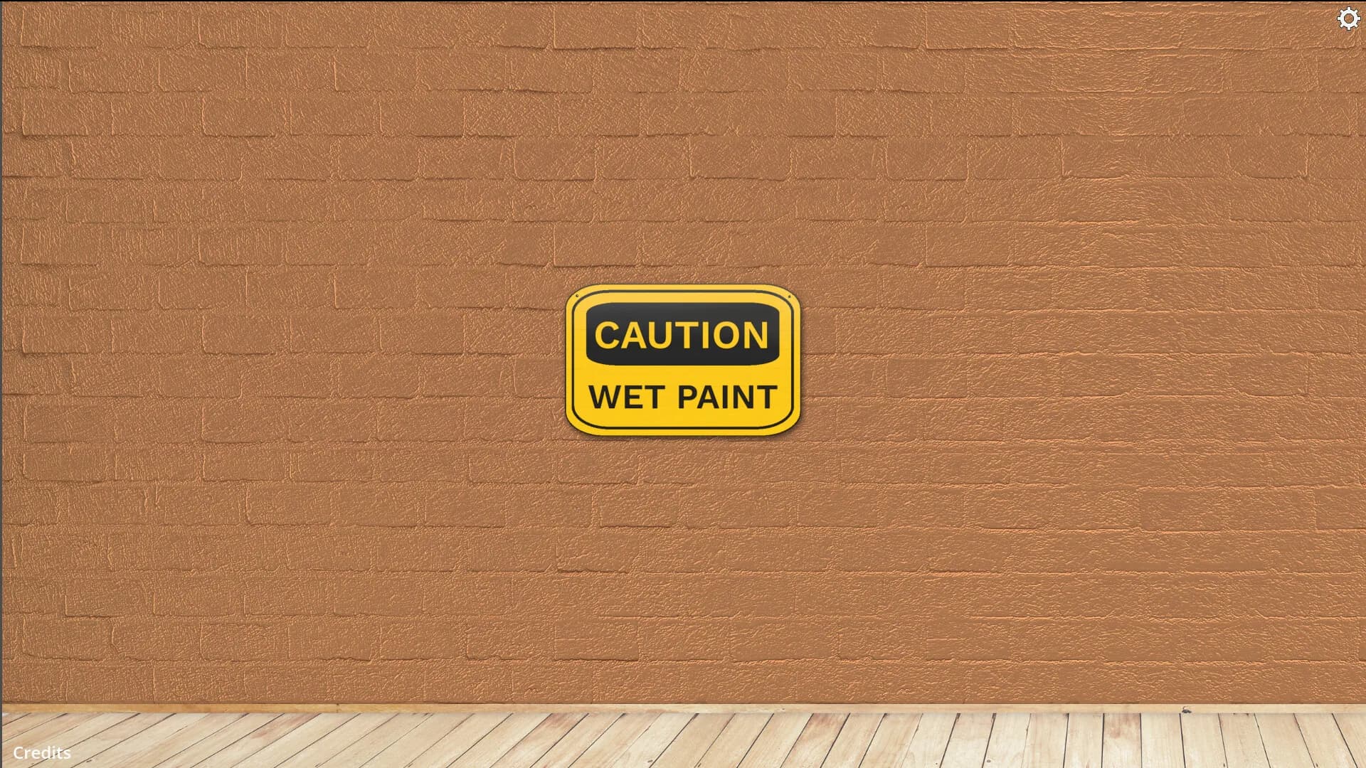 CAUTION WET PAINT görsel 3