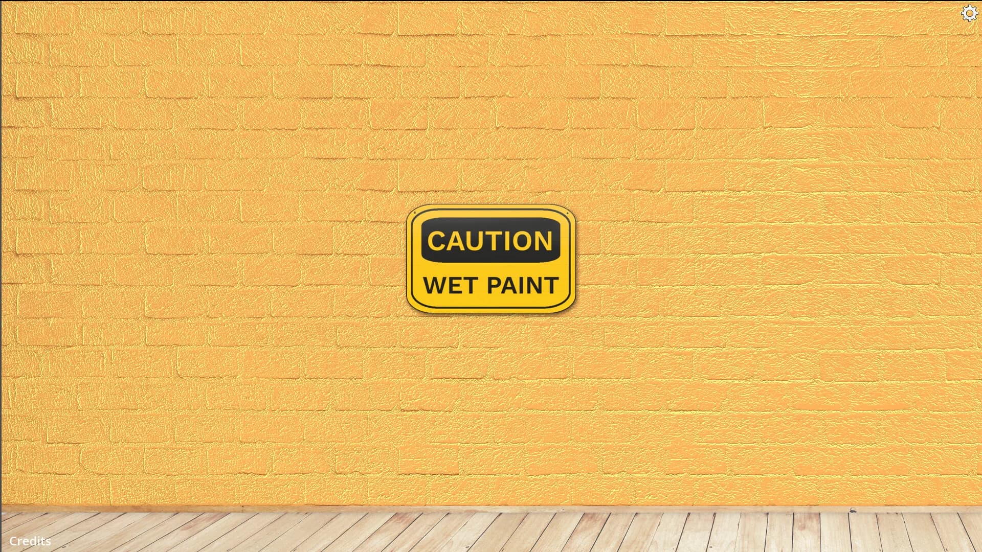 CAUTION WET PAINT görsel 9