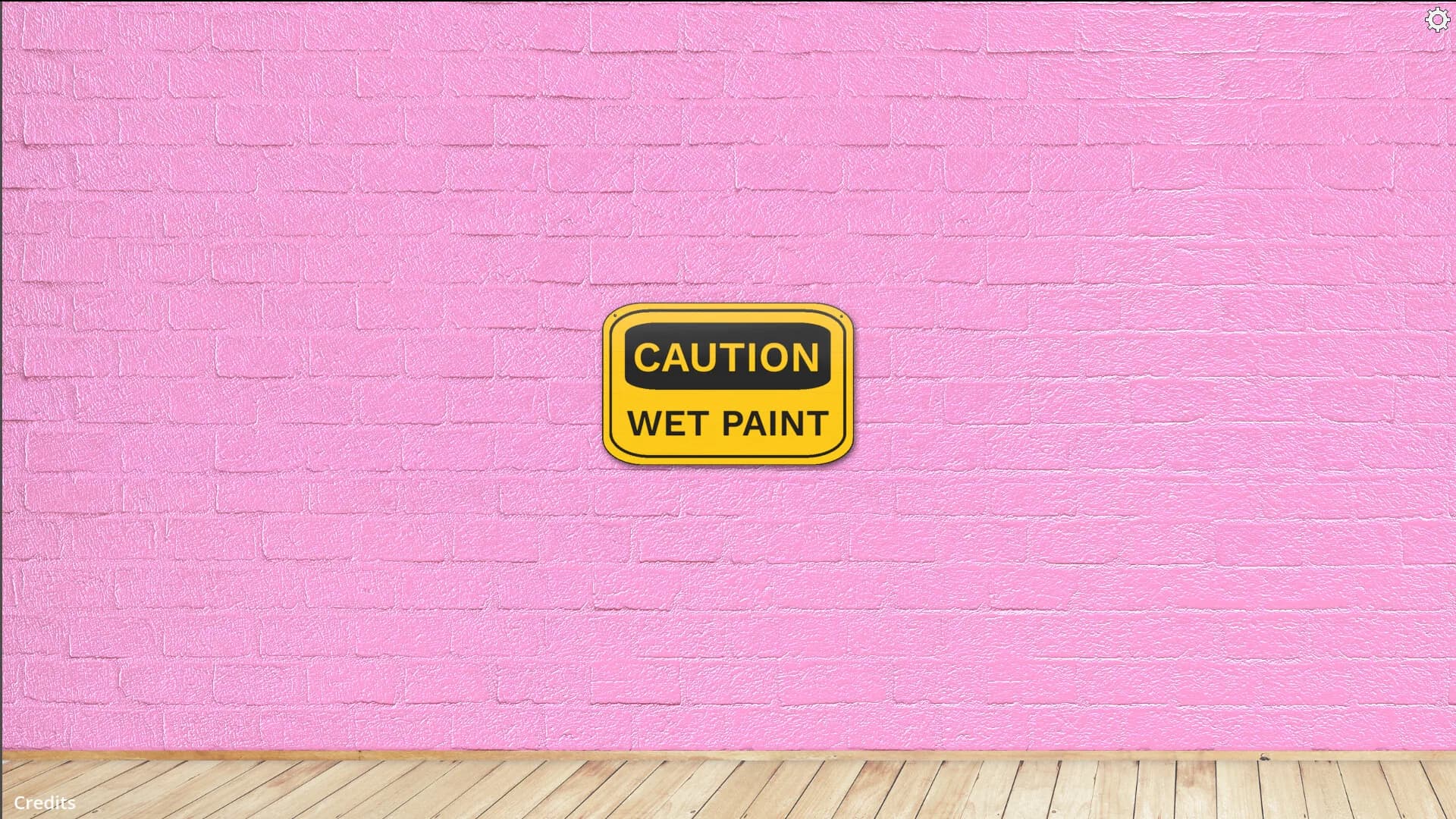 CAUTION WET PAINT görsel 10