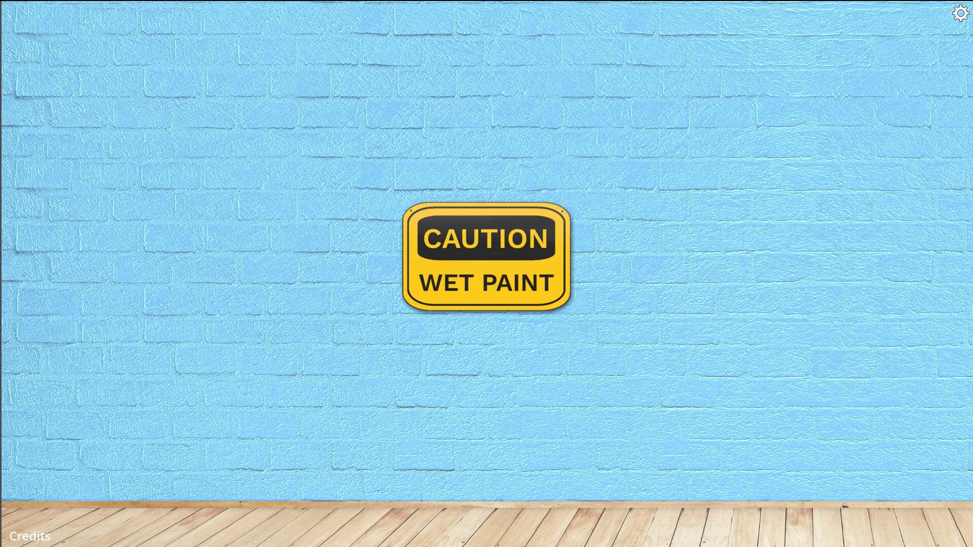CAUTION WET PAINT görsel 11