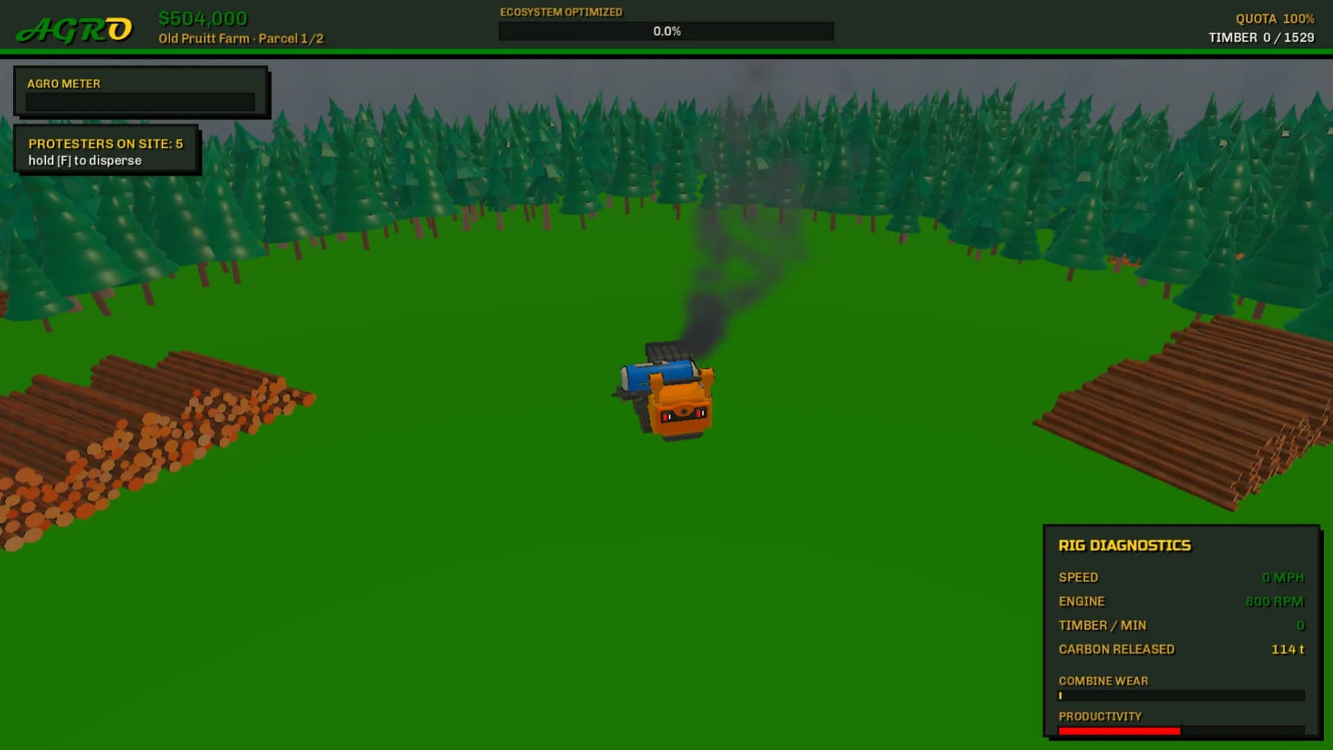 EVIL Agribusiness Simulator görsel 9
