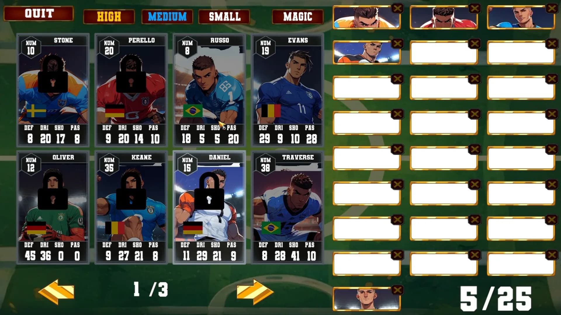 FootBall Card Battle görsel 4