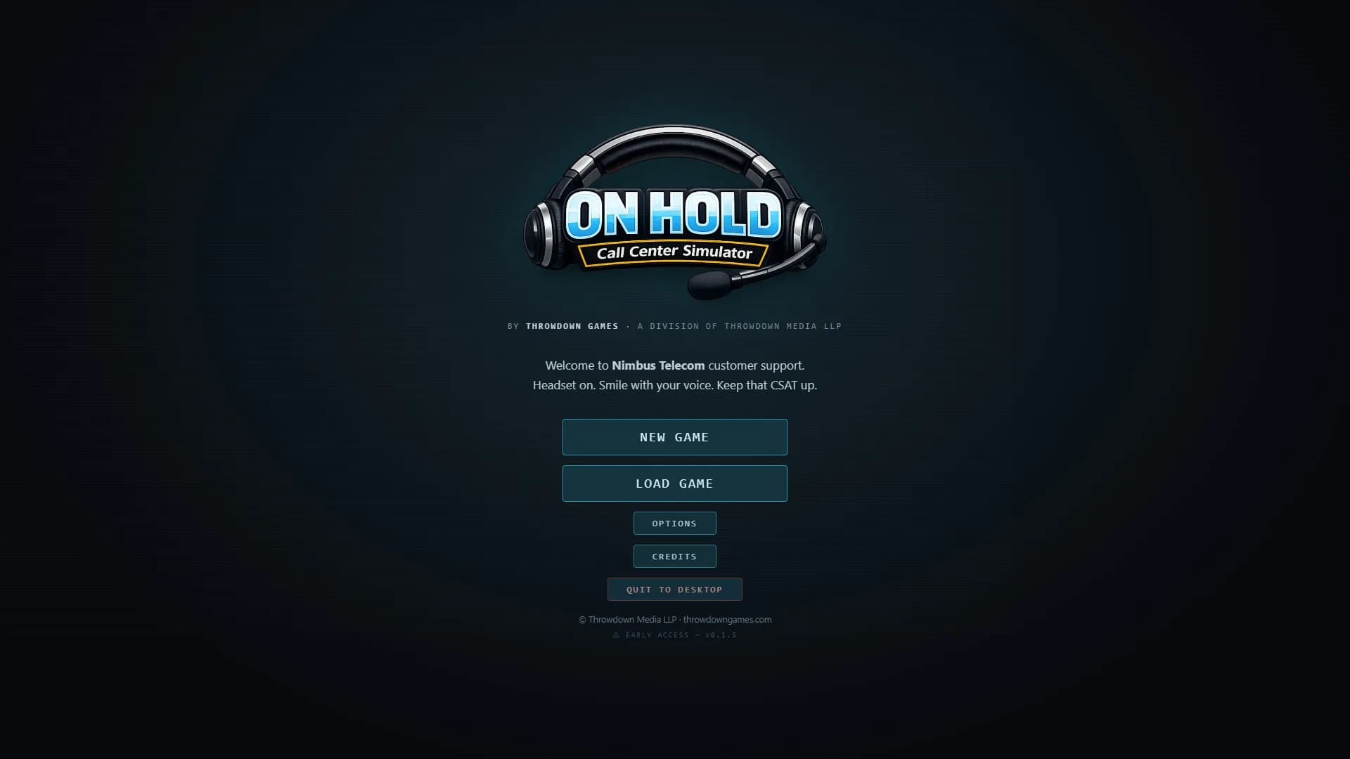 On Hold - Call Center Simulator görsel 2