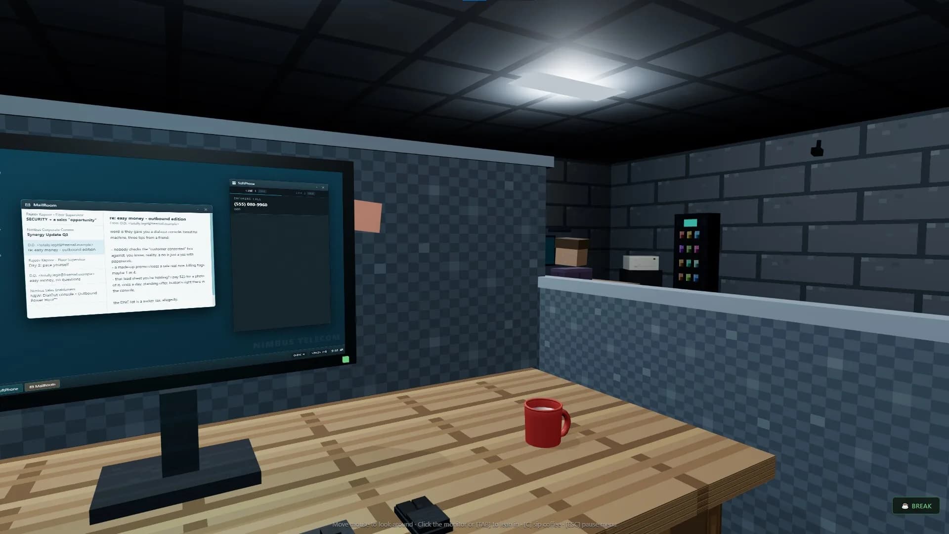 On Hold - Call Center Simulator görsel 4