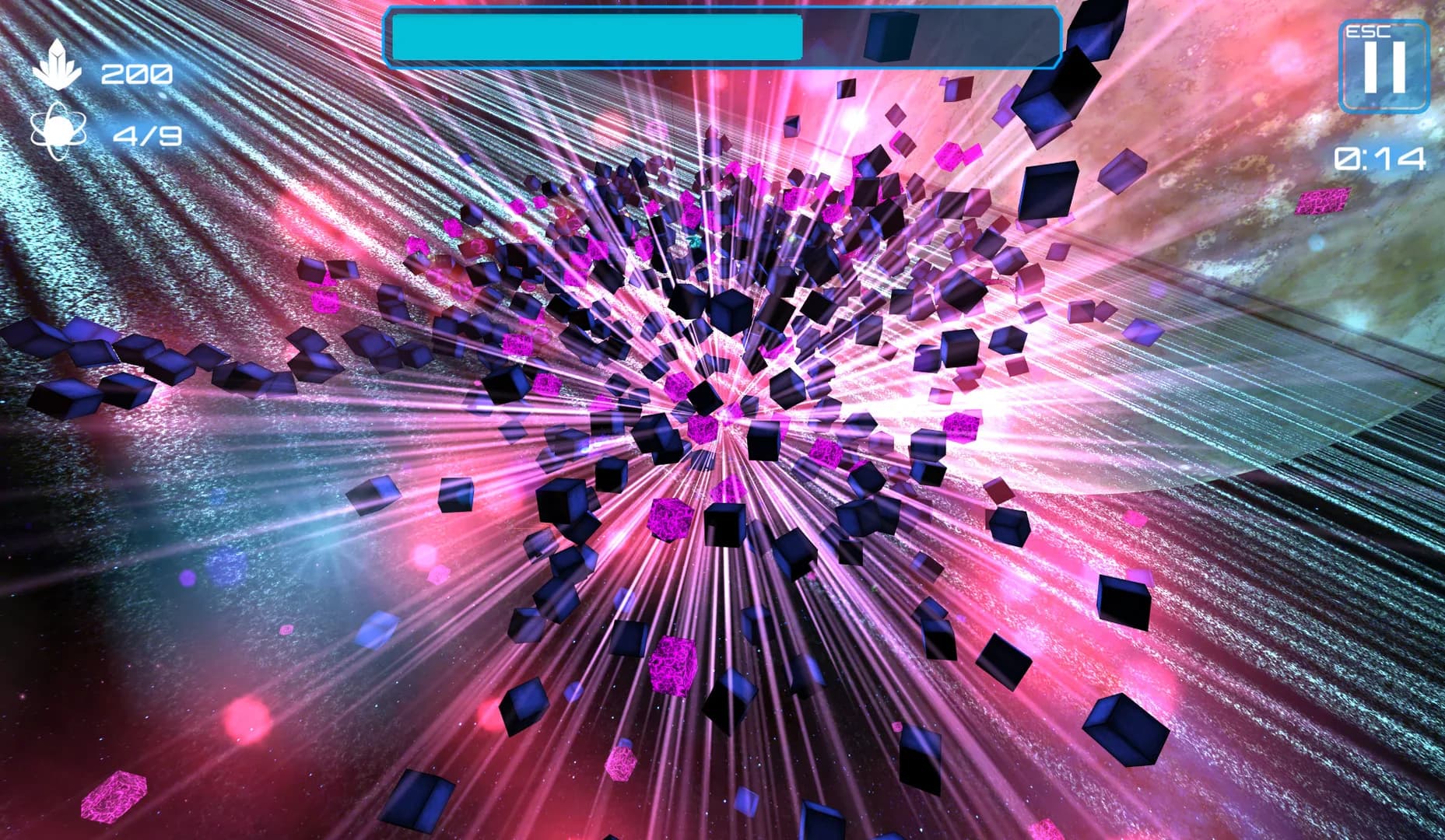 Deep Blue 3D Maze in Space görsel 10