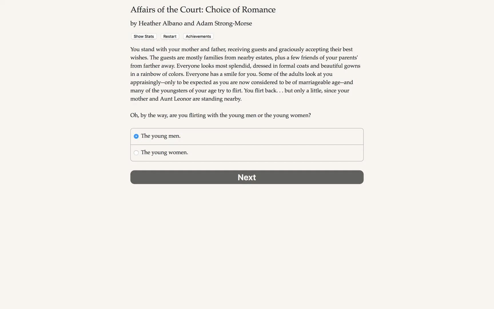 Affairs of the Court: Choice of Romance görsel 4