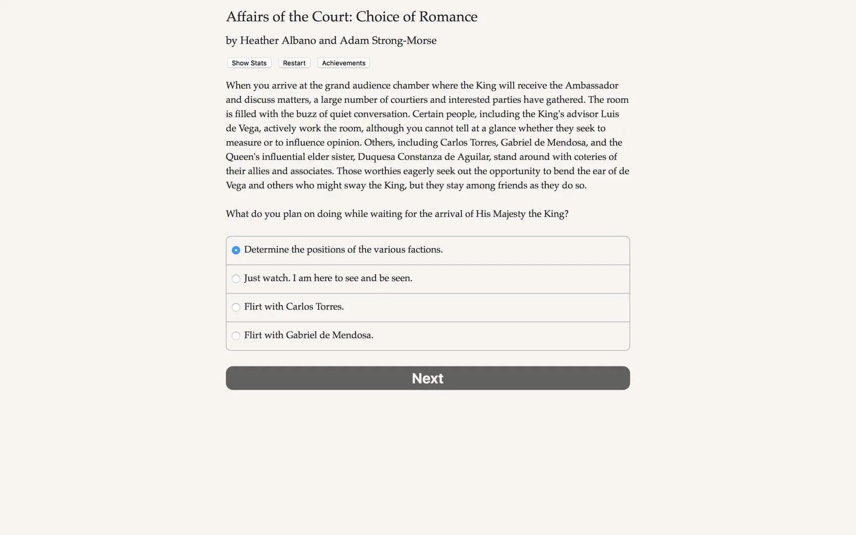 Affairs of the Court: Choice of Romance görsel 5